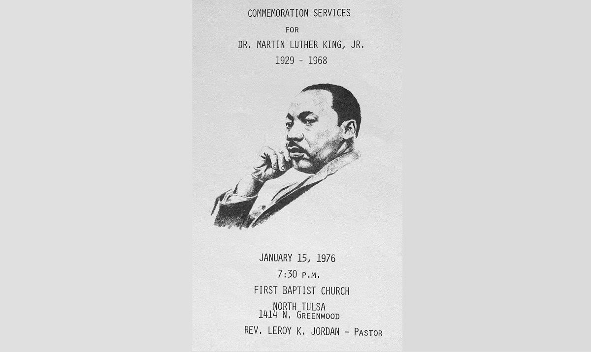 Martin Luther King visits Tulsa on July 28, 1960